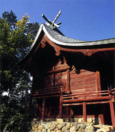 瀬田八幡宮本殿一棟（県指定）の画像