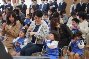 入園・進級式の画像