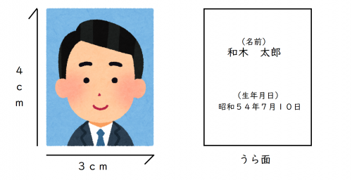 証明写真の例2